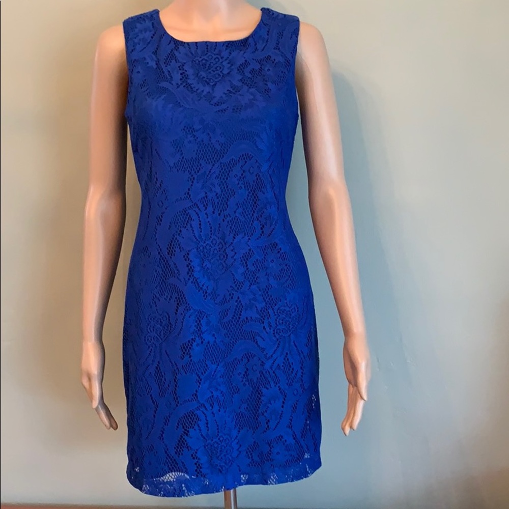 Blue dress